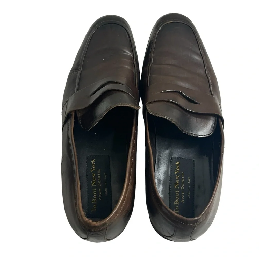 To Boot New York  Brown leather  Loafer size 10